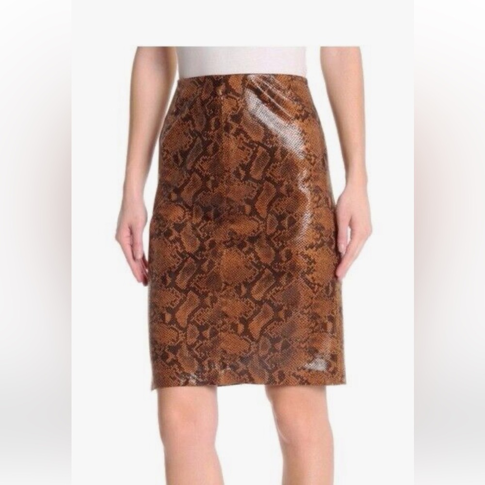Blank NYC animal print brown faux leather size 26, NWT.